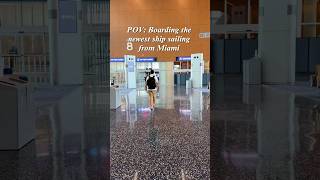 Our first impressions of MSC World America? Wow!  #cruise #shorts