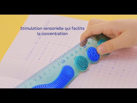 Etui Maped Kidy Learn Concentration rond blauw