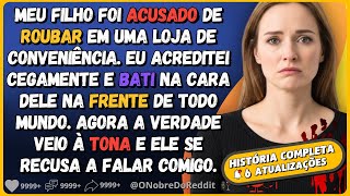 🗿🍷A história de uma mãe que acreditou que o filho roubou, e se arrependeu anos depois.