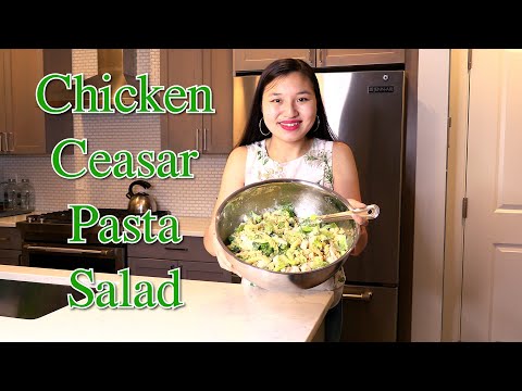 Chicken Caesar Pasta Salad