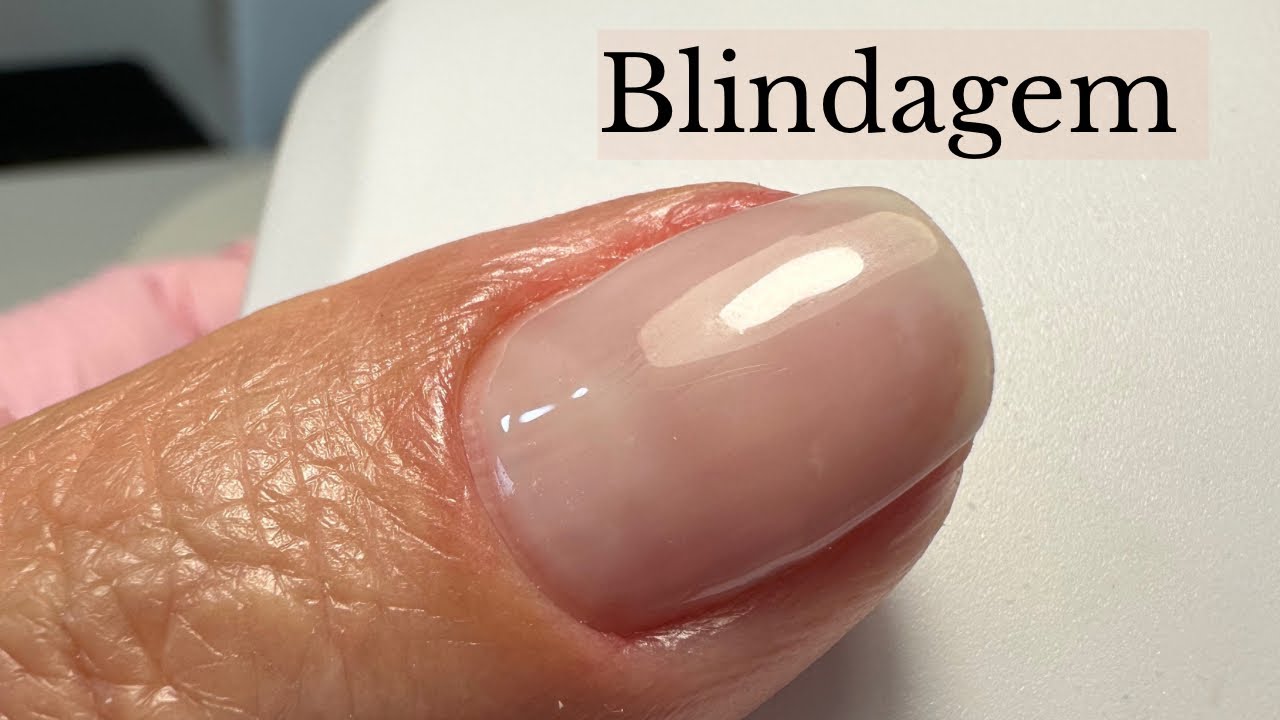 Blindagem de unhas com esmaltação (Como Fazer)