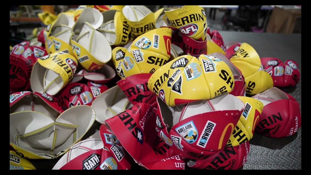 Making of the 2025 AFL Gather Round Game Ball