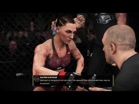 Alexandra Albu Goes Beast Mode On Corona (UFC 3)
