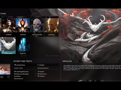 Unfallen 2025 Guide. Endless Space 2. For new players. Turns 1 - 120 gameplay. Full main quest done.