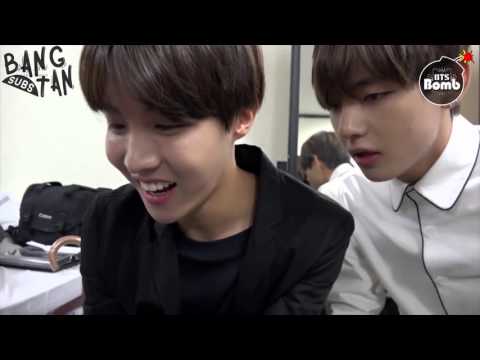 [ENG] 151216 [BANGTAN BOMB] Playing the rhythm game (..and V's making a song)