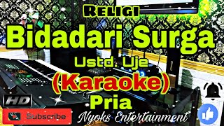 Download lagu BIDADARI SURGA - Ustd. Jefri Al Buchori (Karaoke) Religi || Nada Pria || GIS minor mp3