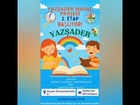 Yazşader 2. Masal Projesi Tanıtımı