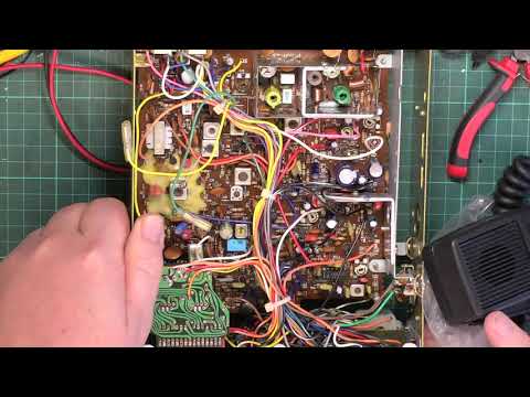 York JCB863 UK CB27/81 CB radio -  Repair, service adjustment & organ