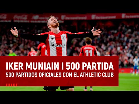 Iker Muniain I 500 partidos en el Athletic Club I 500 partida zuri-gorriz