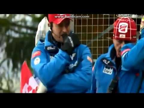 Thomas Morgenstern Fall Kulm 2014 Upadek/Crash 10.01.2014