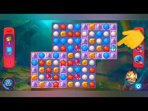 фишдом 2023  #  11121 уровень - прохождение без бустеров # Fishdom,   11121  level - no Boosters.