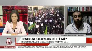 İran'daki Protestoları HalkTV'ye Değerlendirdim
