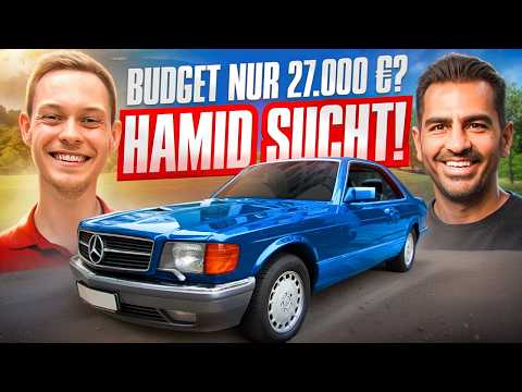 💥Hamid sucht: Mercedes 560 SEC unter 30.000 € ⁉️Geht das überhaupt noch❓Hamid kämpft um jeden cm!