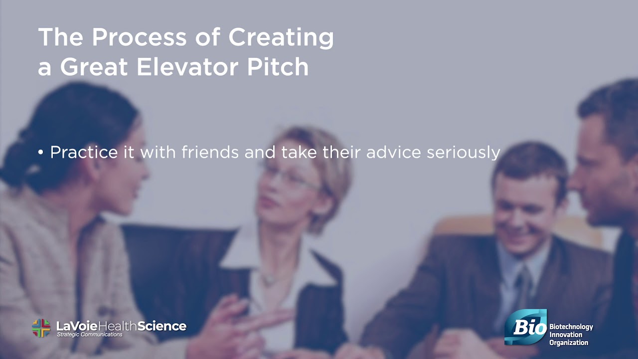 The Elevator Pitch