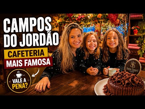 Campos do Jordão: Conhecemos a Cafeteria Mais Famosa da Cidade ☕❄️