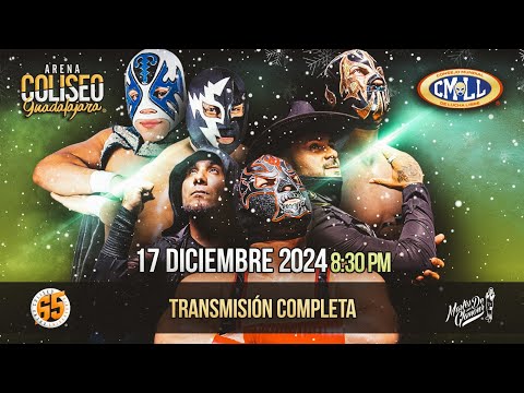 CMLL Martes de Glamour (12/17/2024) Results: Atlantis Jr., Fuerza Tapatía, Sagrado, Xelhua, More