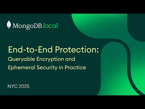 End-to-End Protection: Queryable Encryption and Ephemeral Security in Practice