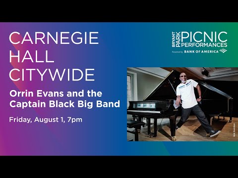 Picnic Performances: Orrin Evans and the Captain Black Big Band
