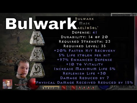 D2R 2.6 PTR Runewords - Bulwark (Shael Io Sol)