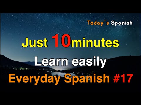 Learn Spanish 20(321~340)|Spanish Listening | Spanish Conversation | #Spanish #SelfStudy