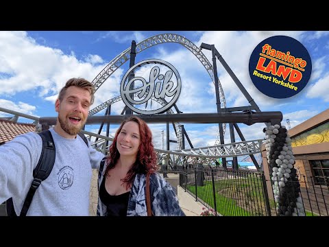 Sik OPENS at Flamingo Land - 10 Inversion Roller Coaster!