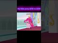 My Little Pony Characters Evolution Twillight Spike Mylittlepony Glowup Fyp 2010 2019 Luna