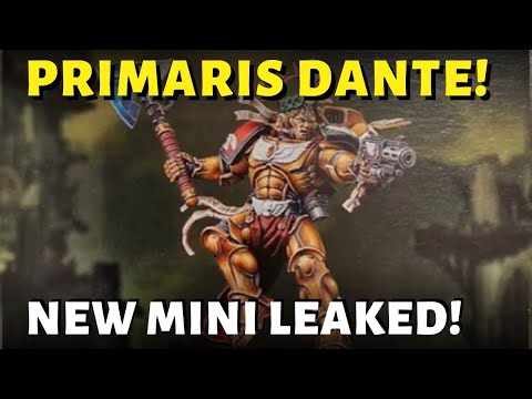 PRIMARIS DANTE LEAK! Brand new Commander Dante images!