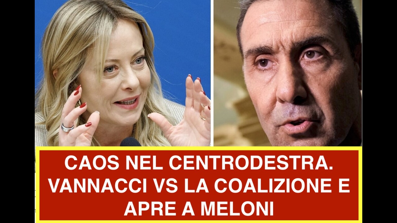CAOS NEL CENTRODESTRA. VANNACCI VS LA COALIZIONE E APRE A MELONI