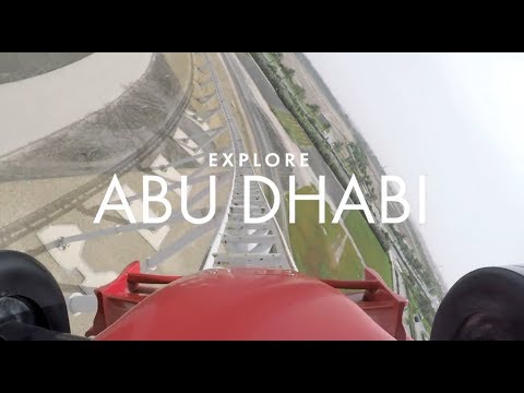 世界最速のジェットコースターに乗る (Riding the world's fastest rollercoaster)