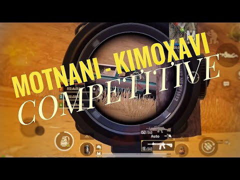 MOTNANI - KIMOXAVI | BGMI COMPETITIVE MONTAGE | Blaxx99