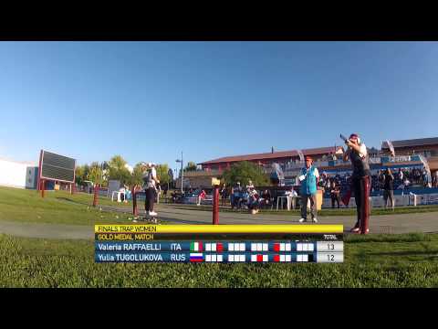 Trap Women Junior Highlights - ISSF World Championship in all events 2014, Granada (ESP)