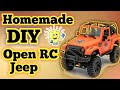 How To Make Open Rc Jeep From Cardboard Homemade Jeep Diy Open RC Jeep Jeep From Cardboard