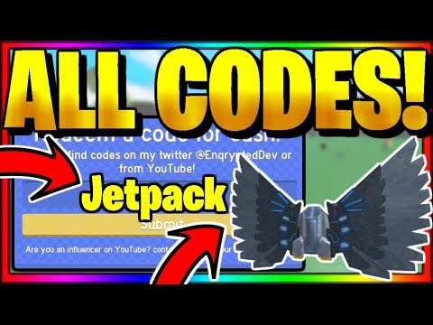 ALL *NEW* SECRET OP WORKING CODES! Roblox 🚀 Jetpack Simulator! ⚡