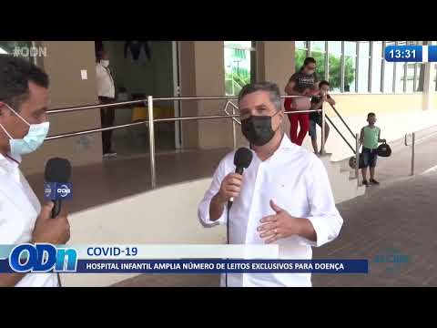 Hospital Infantil amplia número de leitos exclusivos para Covid-19 27 01 2022
