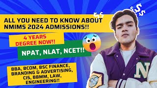 NMIMS 2024 Admissions - NPAT, NLAT, NCET | Nmims Mumbai | ASMSOC | Harshit Chauhan