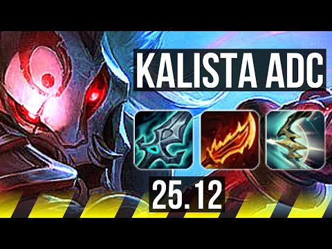 KALISTA & Rell vs DRAVEN & Sylas (ADC) | EUW Challenger | 25.12