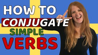 How to Conjugate Simple Swedish verbs (Past and Present) - Group 1