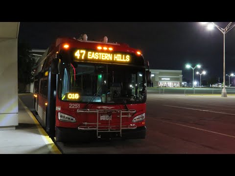 NFTA METRO RIDE | ROUTE 47 OUTBOUND | FULL ROUTE | BUS 2251 - 2022 NEW FLYER XE40