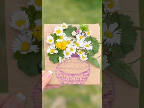 Igra sa decom - vaza sa cvećem 🌸