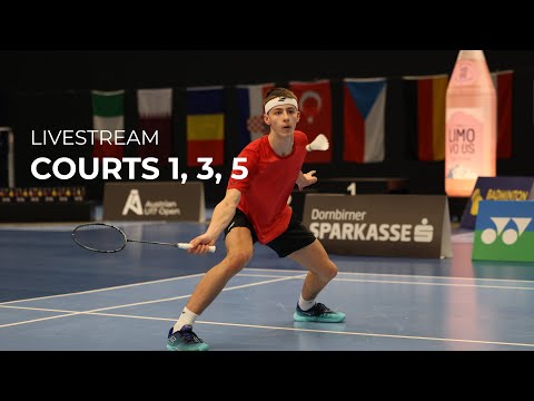 Day 1 / Courts 1, 3, 5 / Austrian U17 Open
