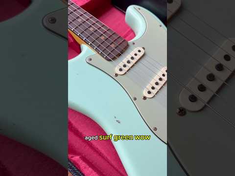 2025 Fender Custom Shop ‘64 Stratocaster L-Series Journeyman Limited Edition - Aged Surf Green image 21