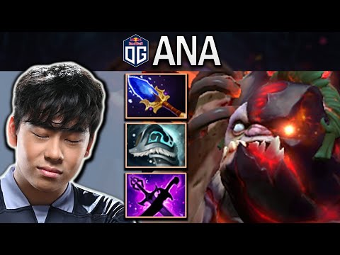 OG.ANA PUDGE WITH SHIVA'S - SANGE AND KAYA - DOTA 2 7.30 GAMEPLAY