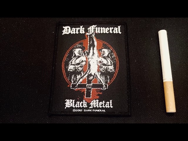 Vídeo relacionado con Razamataz Merchandise DARK FUNERAL - Black Metal - Aufnäher/Patch