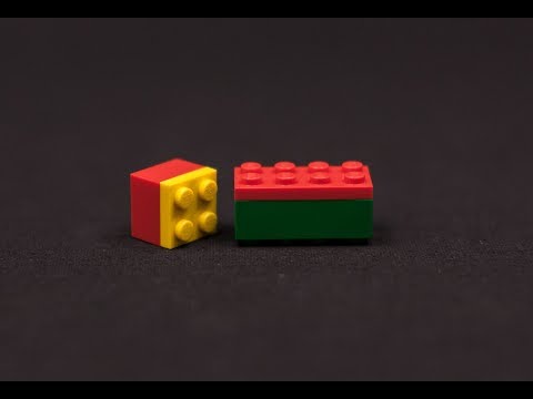 Bricks and plates with cheese slopes: 180 SNOT