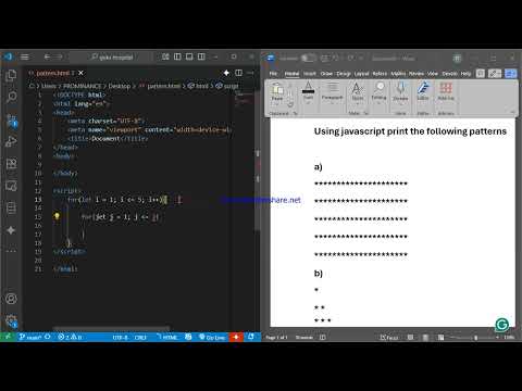 IT - JavaScript Creating Patterns