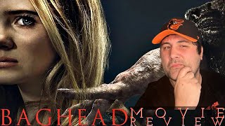 Baghead (2024)Movie Review - A Creepy Basement In A Run Down Pub.