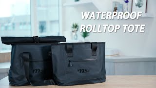 MSI Waterproof Rolltop Tote Unboxing video | MSI