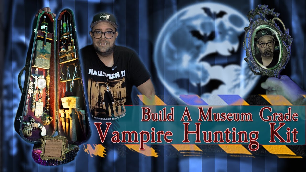 How to Build a Museum-Grade Vampire Hunting Kit  from Flea Market Finds!  | 19th Century Replica