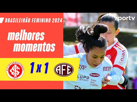 Gols e lances de Internacional x Ferroviária-SP
