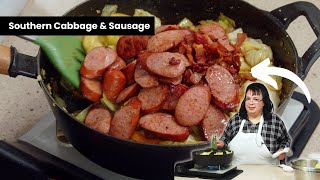 One-Pan Southern Cabbage & Sausage | Why Dirty Every Pan in the House?